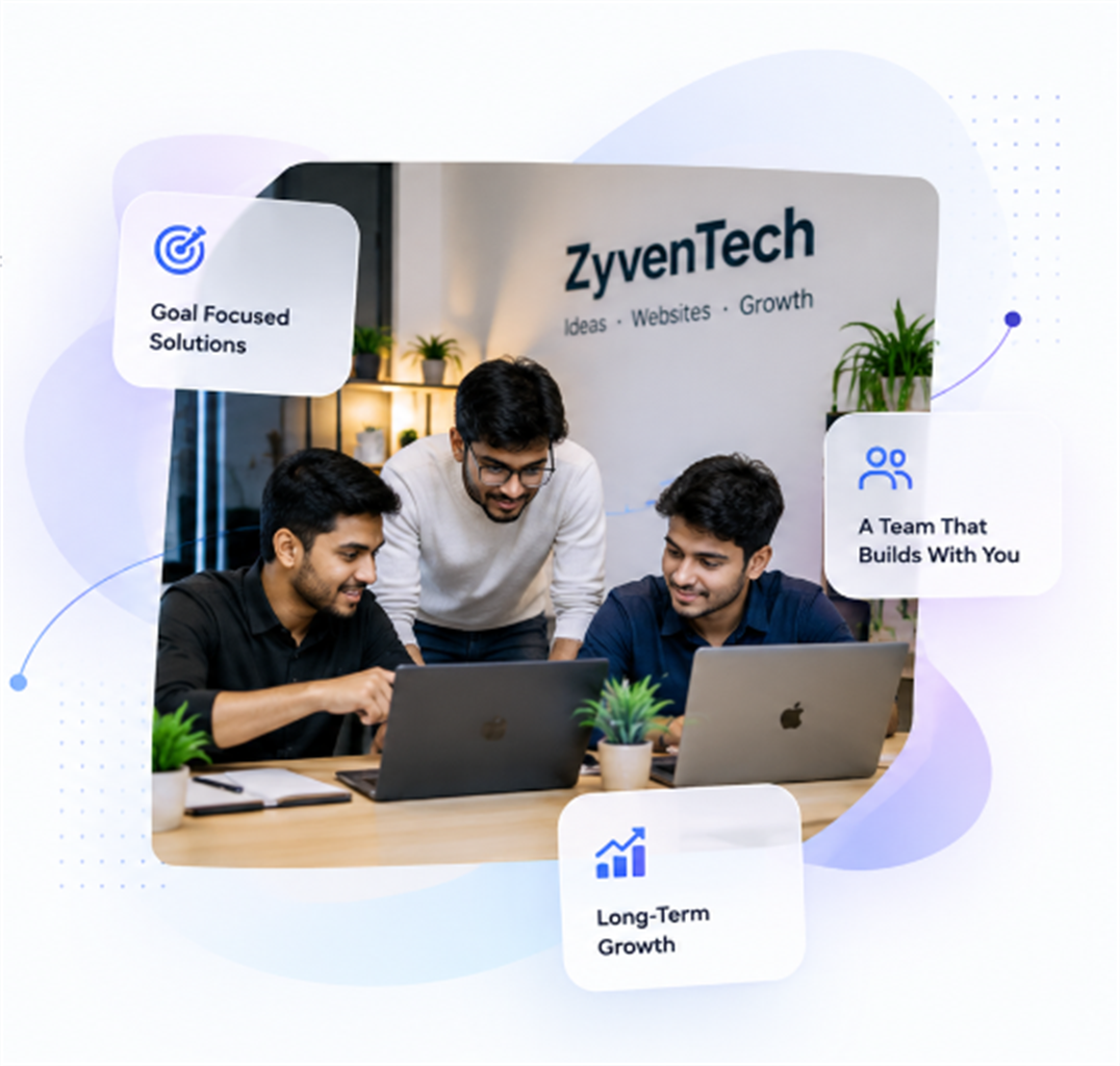 ZyvenTech Team — Building Digital Experiences & Enabling Business Growth